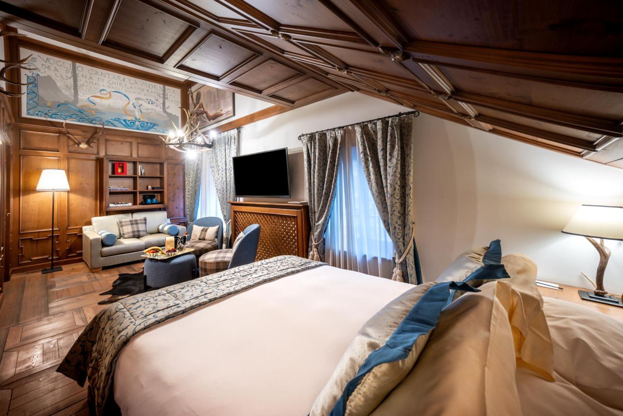 Ambra Cortina Luxury&Fashion Hotel Кортина-д'Ампеццо Экстерьер фото